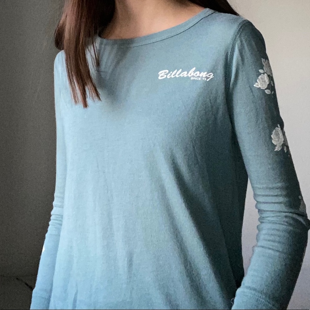 Billabong girls rose sleeve shirt